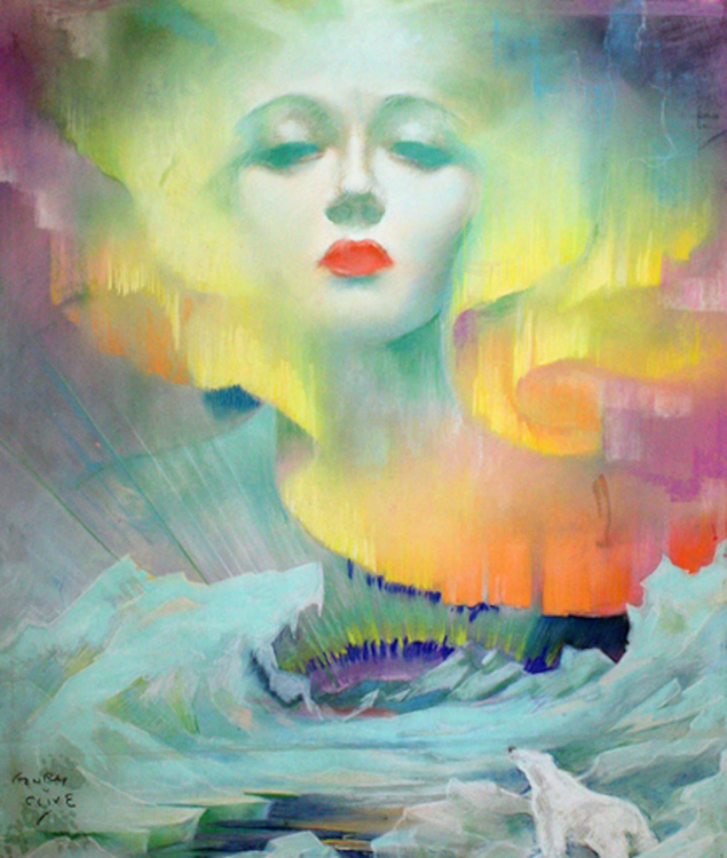 Henry Clive - The Aurora - Vintage Art Print