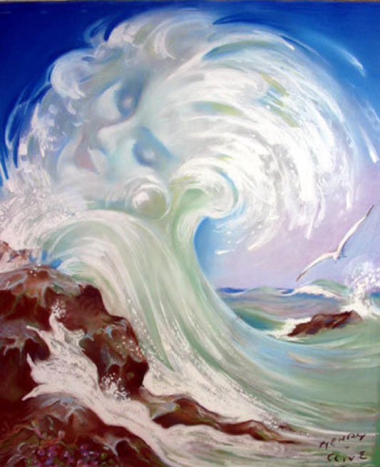 Henry Clive - Maid of the West  - Vintage Art Print