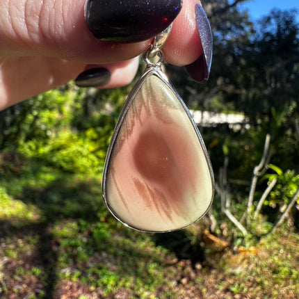 Sterling Silver Imperial Jasper Pendant Sample