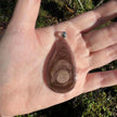 Sterling Silver Mexican Imperial Jasper Pendant (XL)
