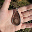 Sterling Silver Mexican Imperial Jasper Pendant (XL)