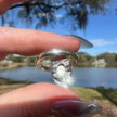 Sterling Silver Mother of Pearl Ring Size 7.5