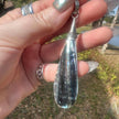 Sterling Silver Abalone Shell Pendant. Approx 2.5” ( Large)