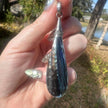 Sterling Silver Abalone Shell Pendant. Approx 2.5” ( Large)