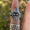 925 Sterling Silver Moonstone Ring Size 8