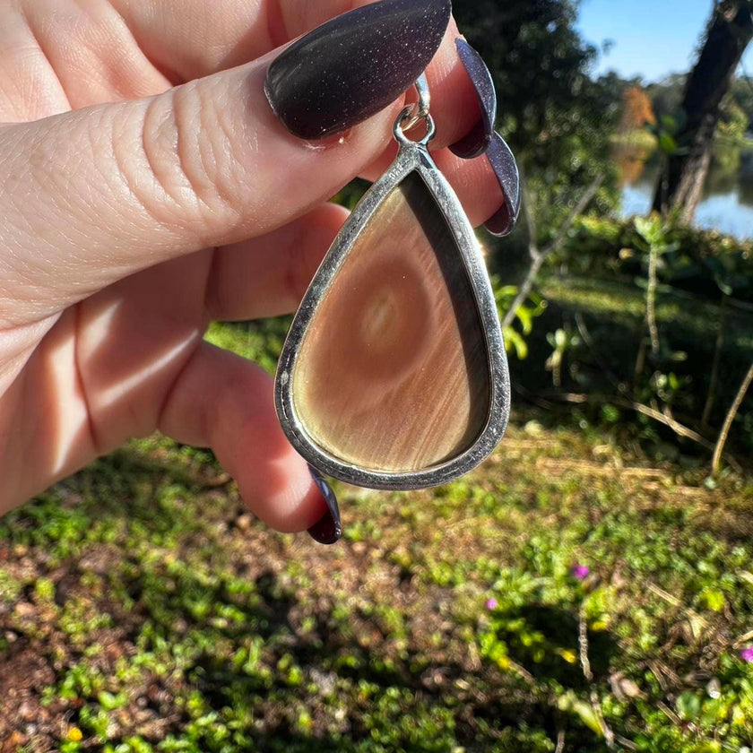 Sterling Silver Imperial Jasper Pendant