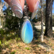 925 Sterling Silver Opalite Pendant