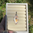 925 Sterling Silver Sajeen Spiral Mother of Pearl Pendant
