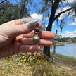 925 Silver Smokey Quartz & Fresh Water Pearl Pendant