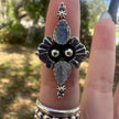 925 Sterling Silver Moonstone Ring Size 8