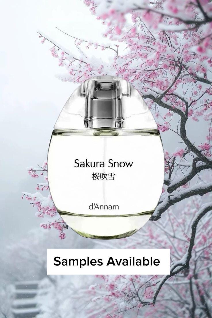 D'annam Sakura Snow Sample