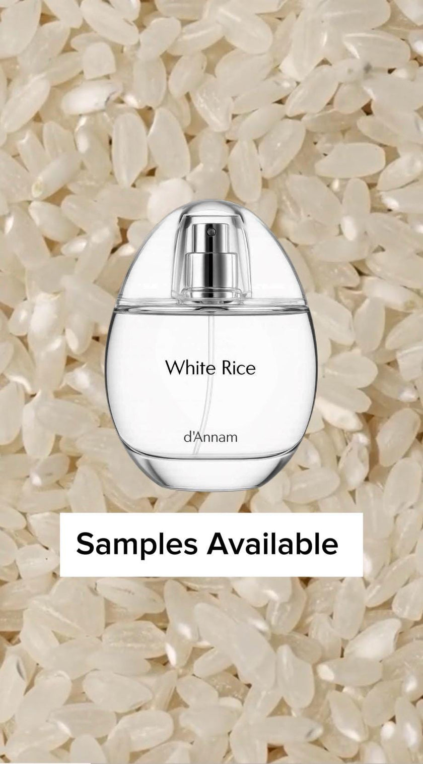 D'annam White Rice Sample