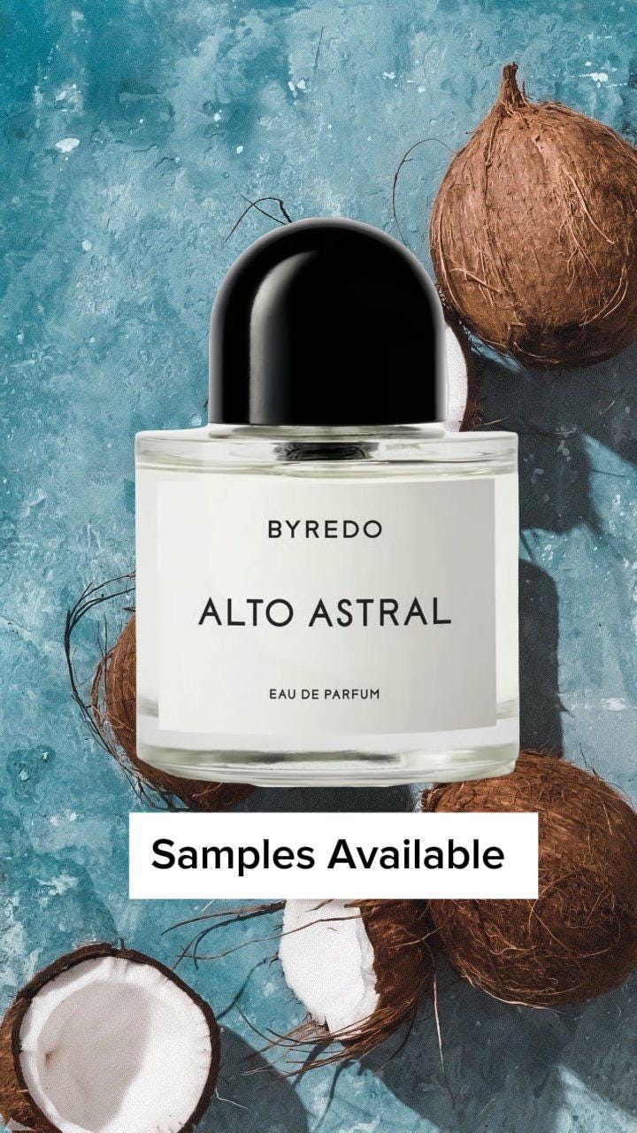Byredo Alto Astral Sample